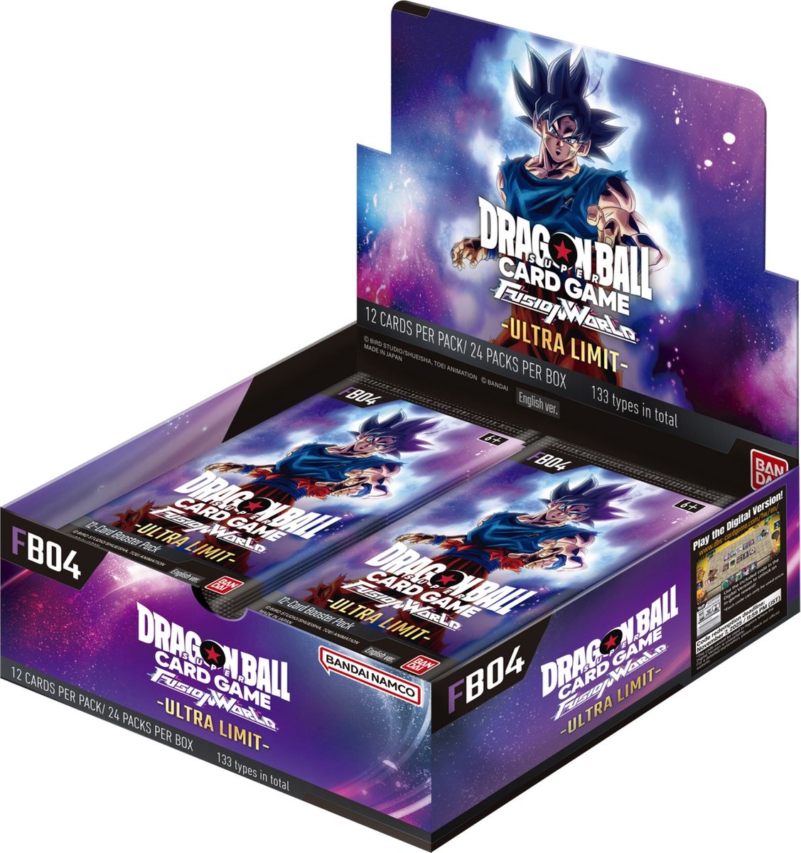 Dragon Ball Super TCG Fusion World Ultra Limit FW04 Booster Box