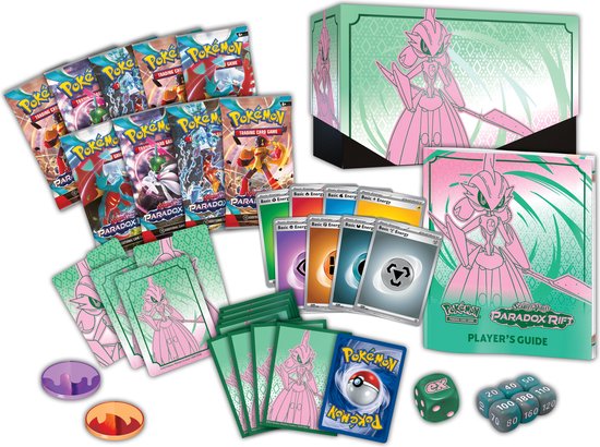 Pokémon TCG Scarlet & Violet Paradox Rift Iron Valiant Elite Trainer Box