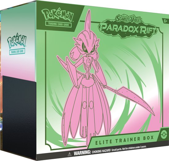 Pokémon TCG Scarlet & Violet Paradox Rift Iron Valiant Elite Trainer Box