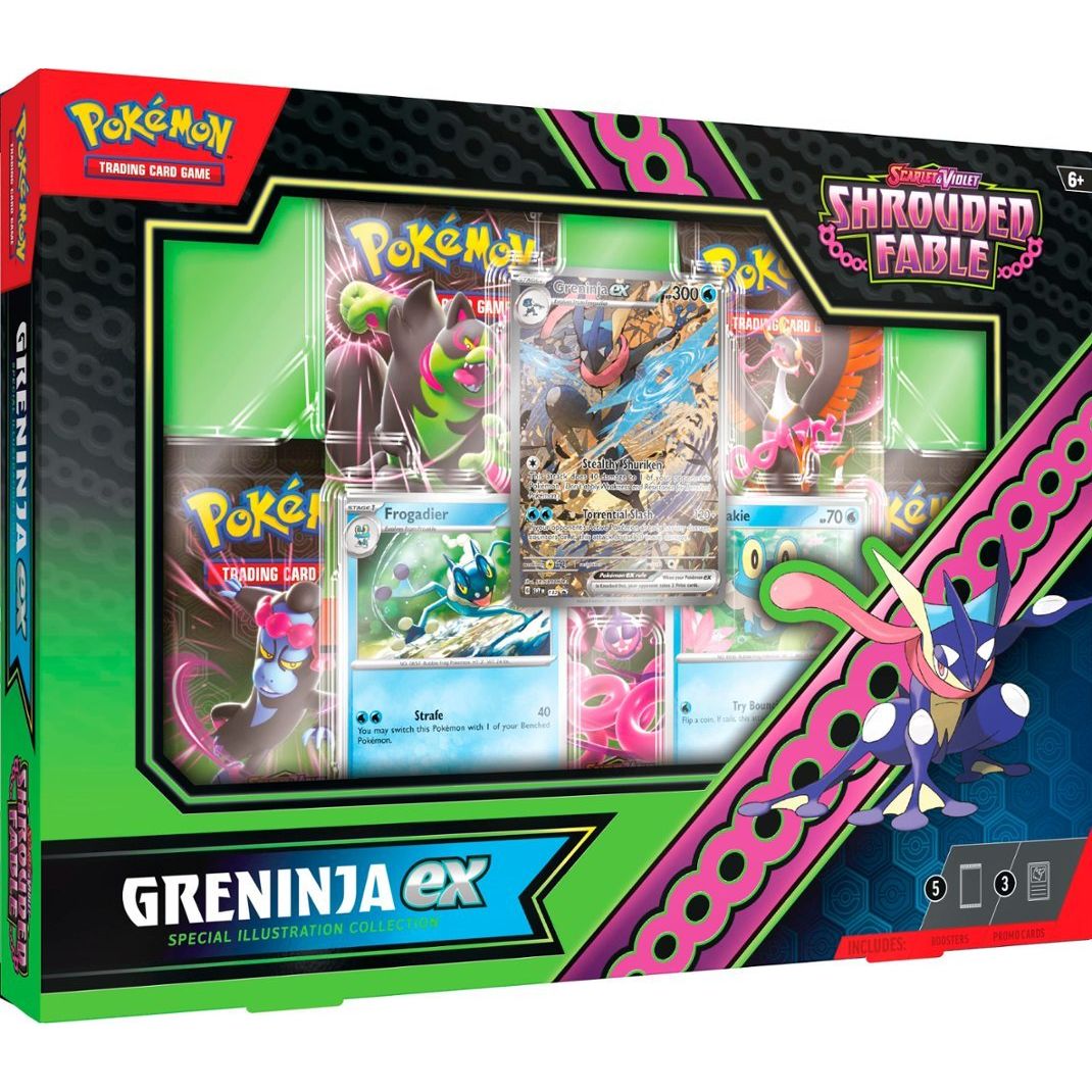 Pokémon TCG Shrouded Fable Greninja Ex Special Illustration Collection