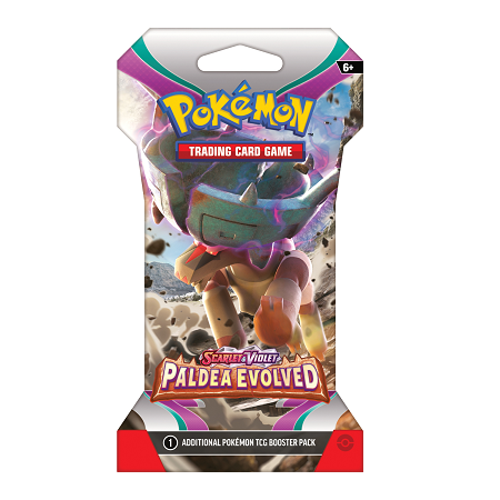 Pokémon TCG Paldea Evolved Sleeved Booster Pack