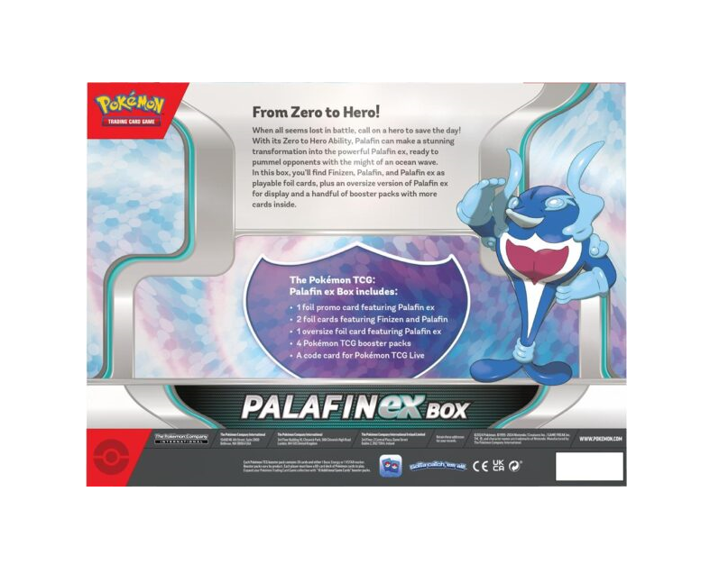 Pokémon TCG Palafin Ex Box