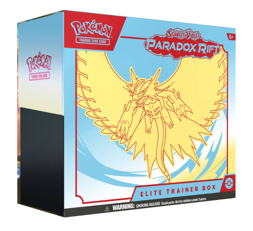 Pokémon TCG Paradox Rift Roaring Moon Elite Trainer Box