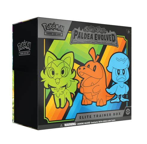 Pokemon TCG Scarlet & Violet Paldea Evolved Elite Trainer Box