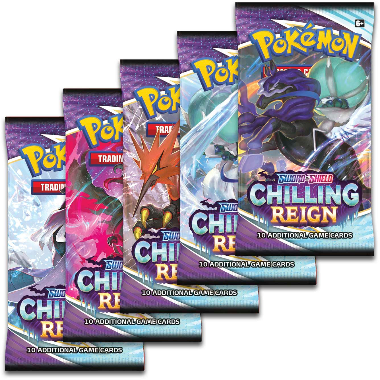 Pokémon TCG Sword & Shield Chilling Reign Booster Pack