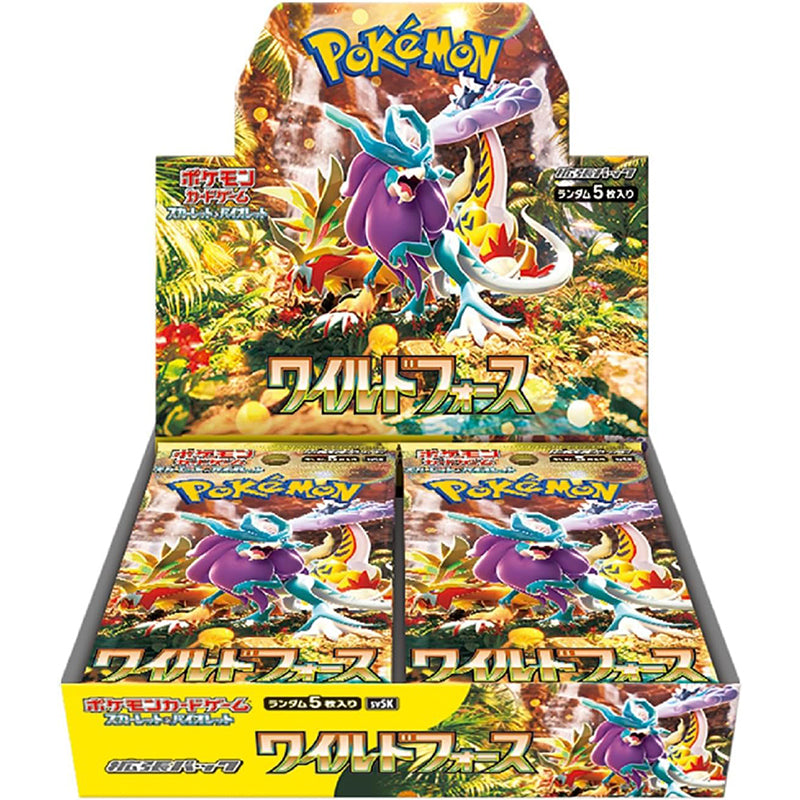 Pokémon TCG Wild Force SV5K Booster Box [JP]