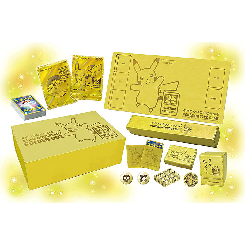 Pokémon TCG Sword & Shield Expansion Pack 25th Anniversary Golden Box [JP]