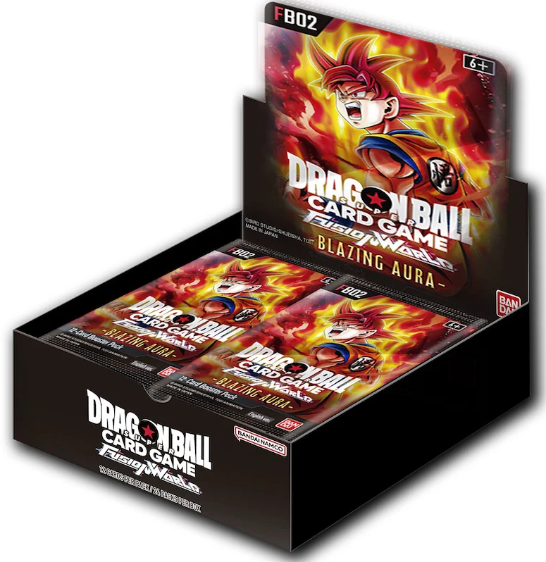 Dragon Ball Super TCG Fusion World Blazing Aura FB02 Boosterbox [EN]