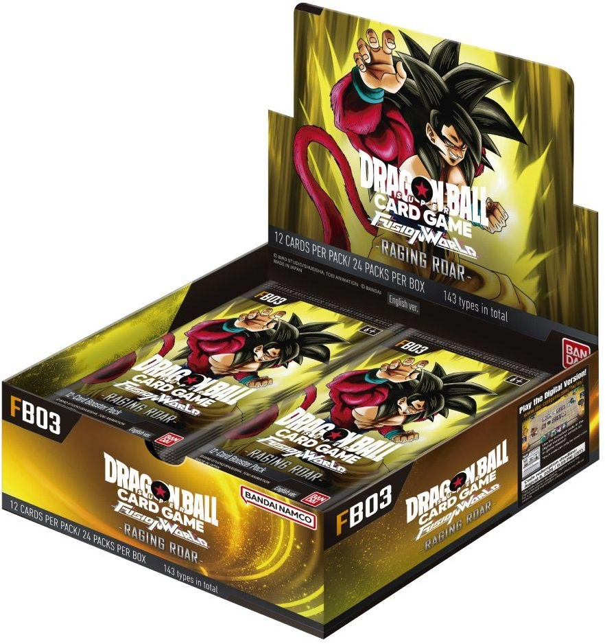 Dragon Ball Super TCG Fusion World Raging Roar FB03 Boosterbox [EN]