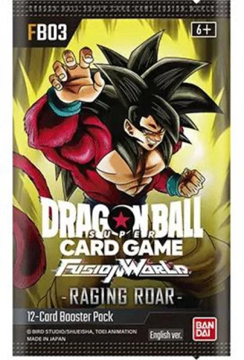 Dragon Ball Super TCG Fusion World Raging Roar FB03 Boosterbox [EN]