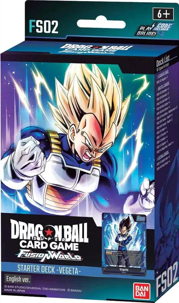 Dragon Ball Super TCG Fusion World Starter Deck Vegeta FS02