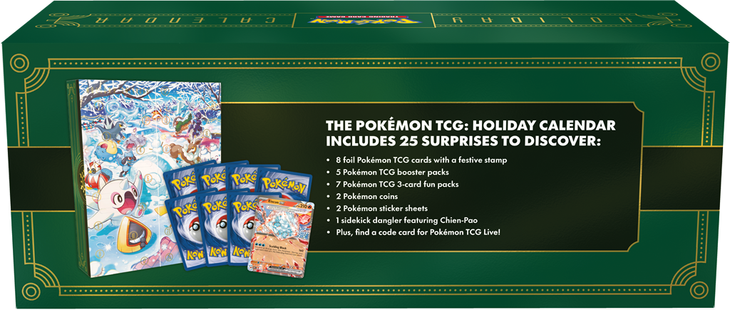 Pokémon TCG Holiday Calendar 2024