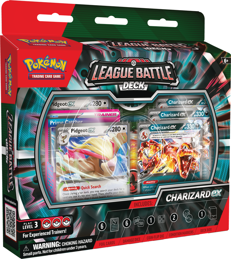 Pokémon TCG Charizard Ex League Battle Deck