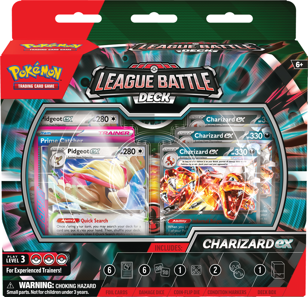 Pokémon TCG Charizard Ex League Battle Deck