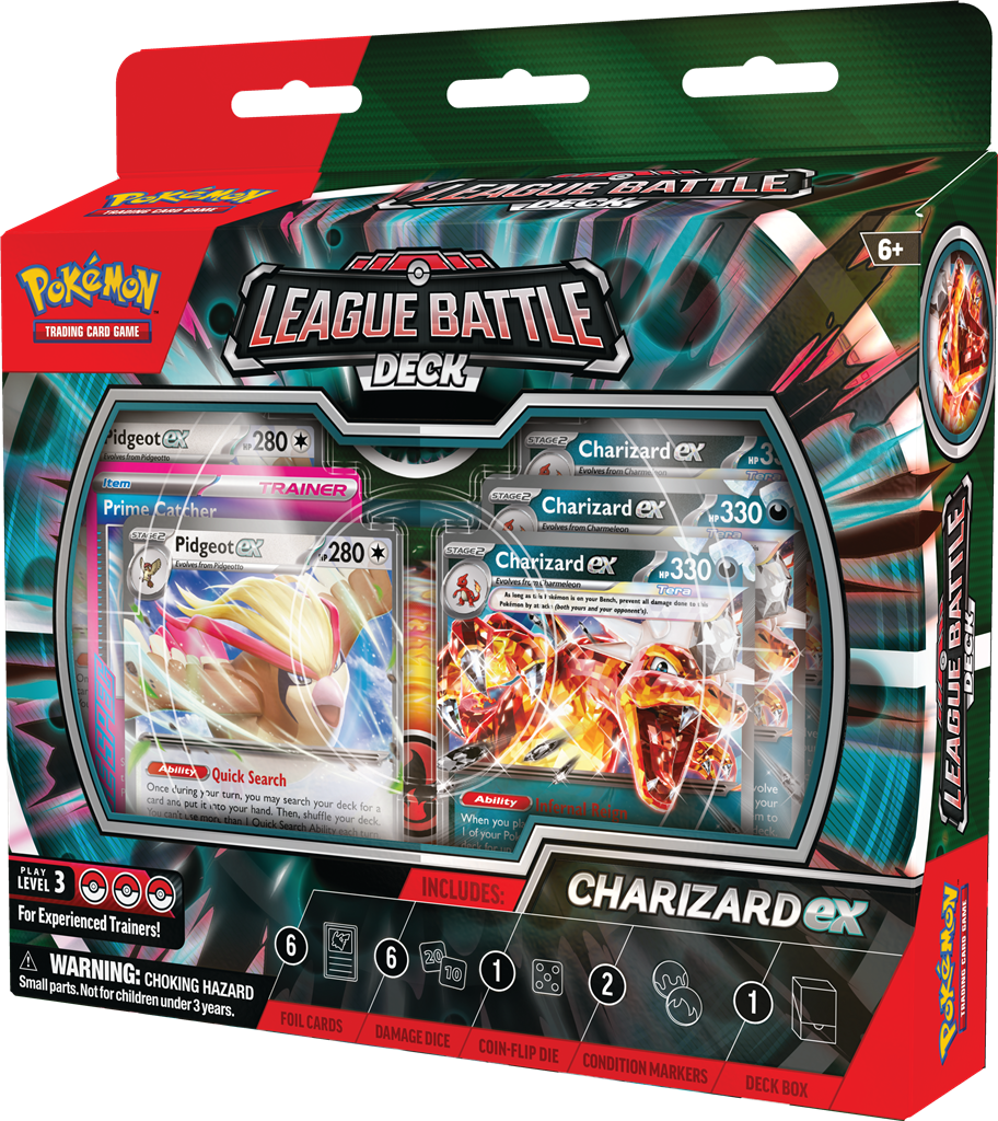 Pokémon TCG Charizard Ex League Battle Deck