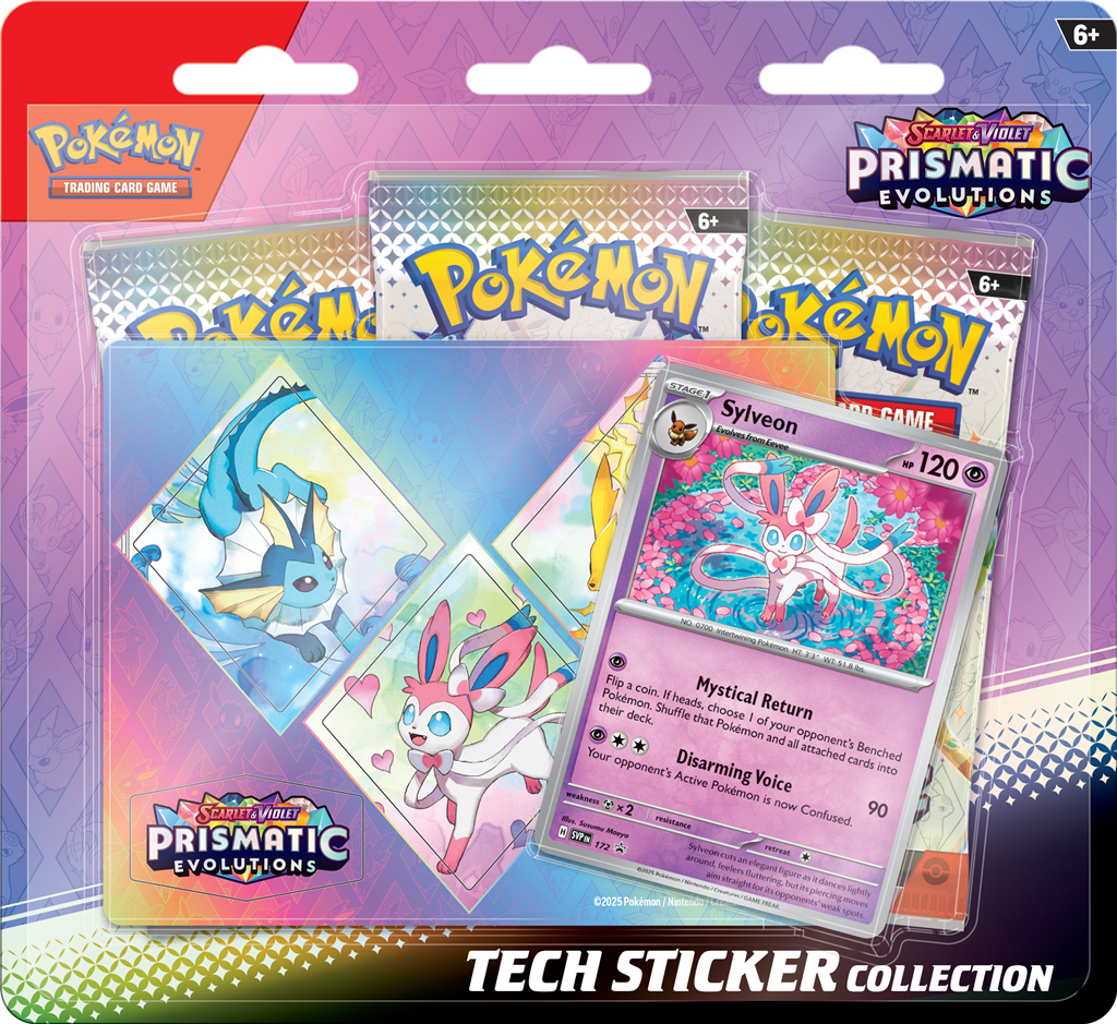 Pokémon TCG Prismatic Evolutions Tech Sticker Sylveon 17-01-2025