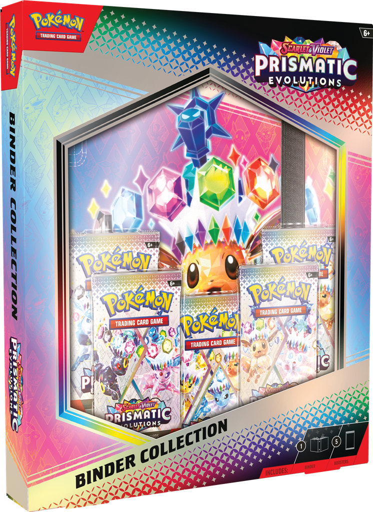 Pokémon TCG Prismatic Evolutions Binder Collection 17-01-2025 Pre Order!!