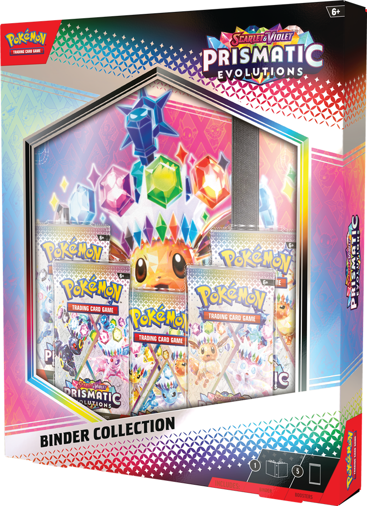 Pokémon TCG Prismatic Evolutions Binder Collection 17-01-2025 Pre Order!!