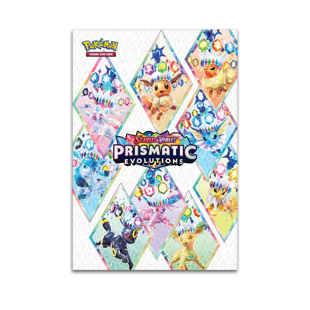 Pokémon TCG Prismatic Evolutions Poster Collection 17-01-2025 Pre Order!!