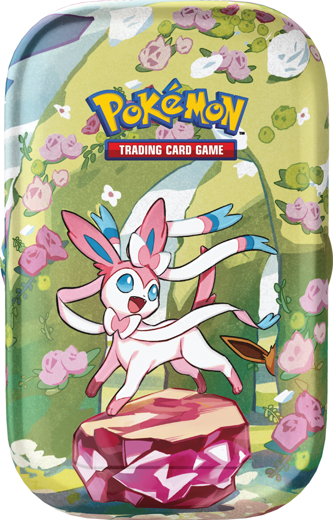 Pokémon TCG Prismatic Evolutions Mini Tin 07-02-2025