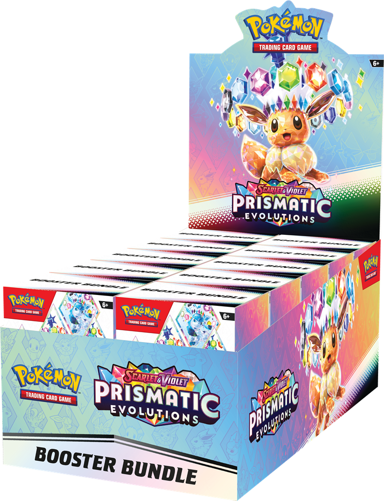 Pokémon TCG Prismatic Evolutions Booster Bundle 07-03-2025