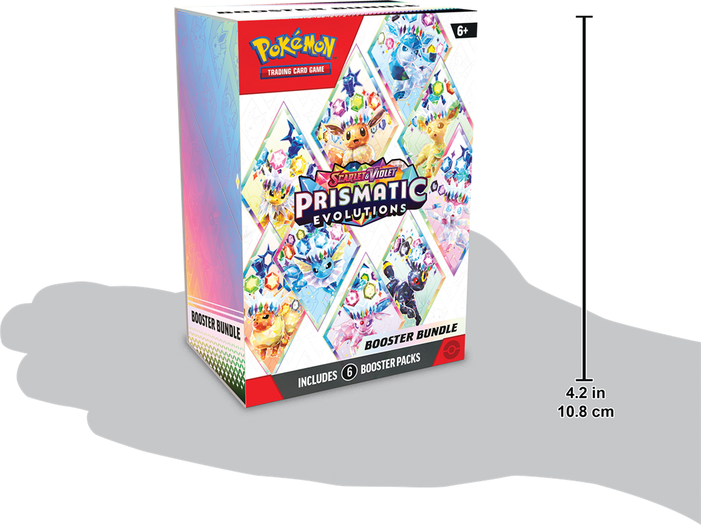 Pokémon TCG Prismatic Evolutions Booster Bundle 07-03-2025