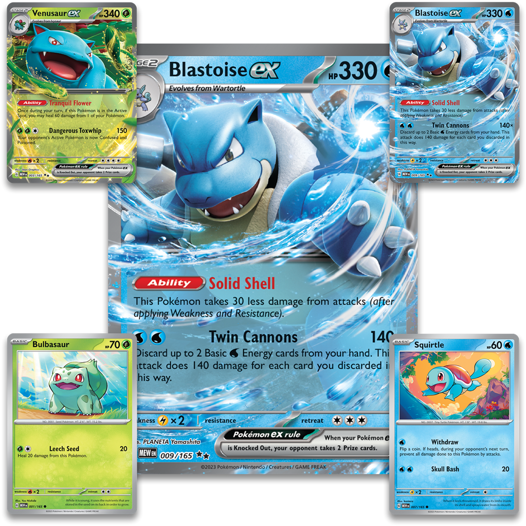 Pokémon TCG 151 Blooming Waters Premium Collection Box 07-02-2025 Pre Order!!