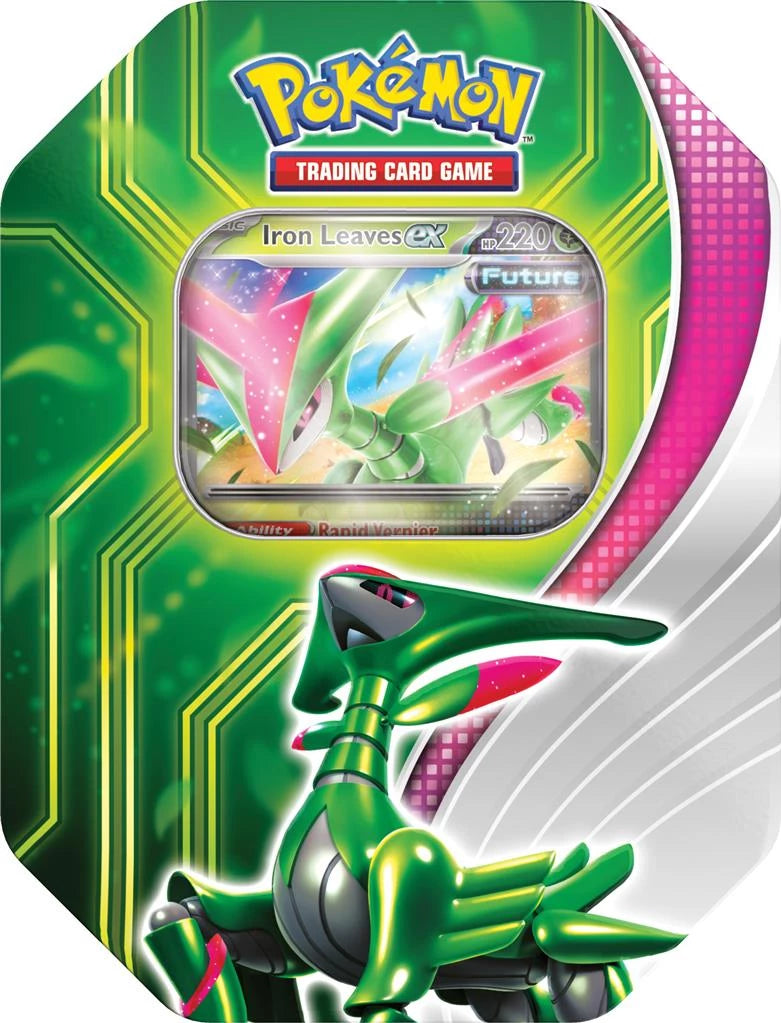 Pokémon TCG Paradox Clash EX Tin - Iron Leaves