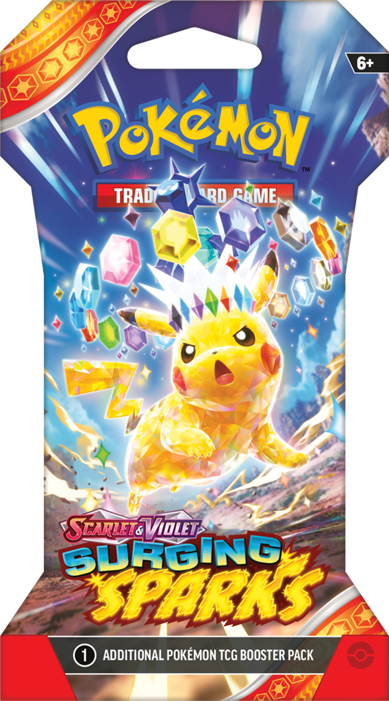 Pokémon TCG Surging Sparks Sleeved Booster Pack