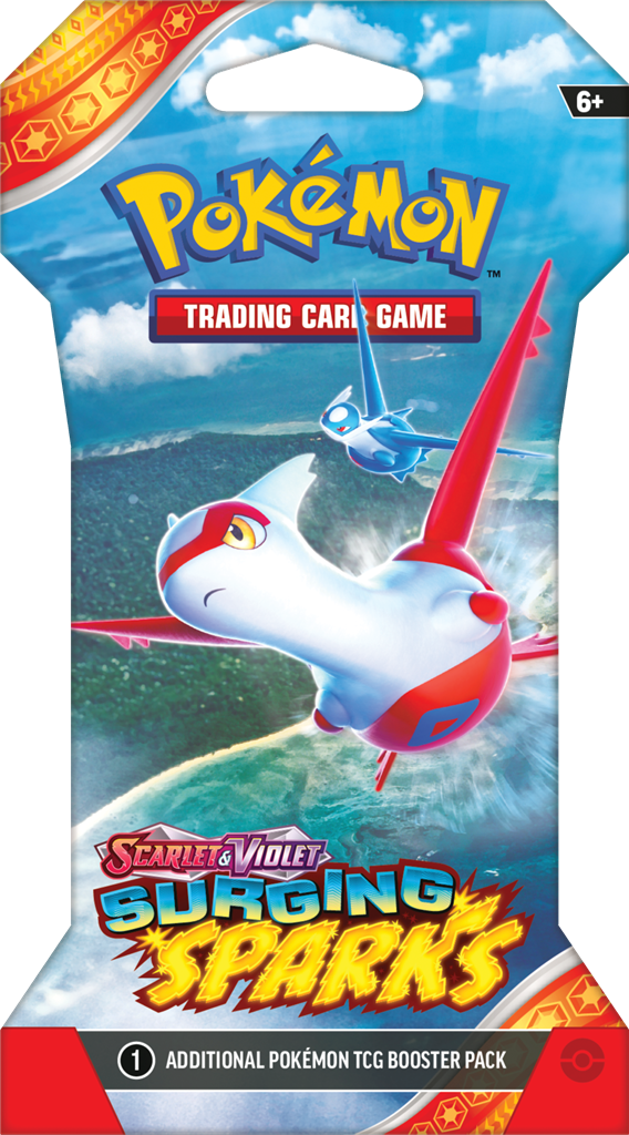 Pokémon TCG Surging Sparks Sleeved Booster Pack