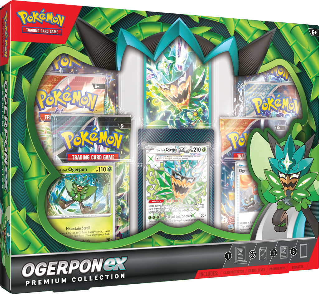 Pokémon TCG Ogerpon Ex Premium Collection