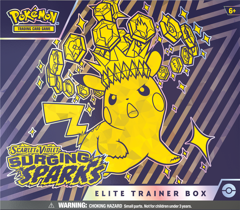 Pokémon TCG Surging Sparks Elite Trainer Box