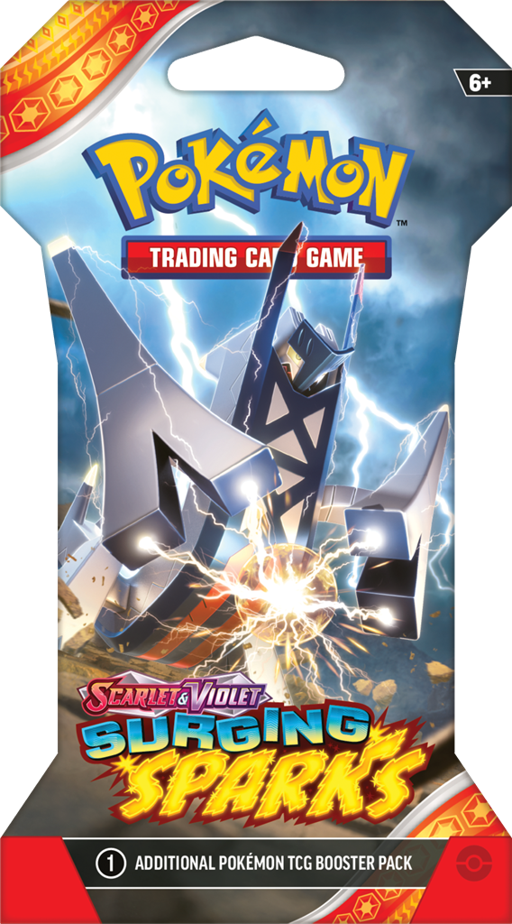 Pokémon TCG Surging Sparks Sleeved Booster Pack