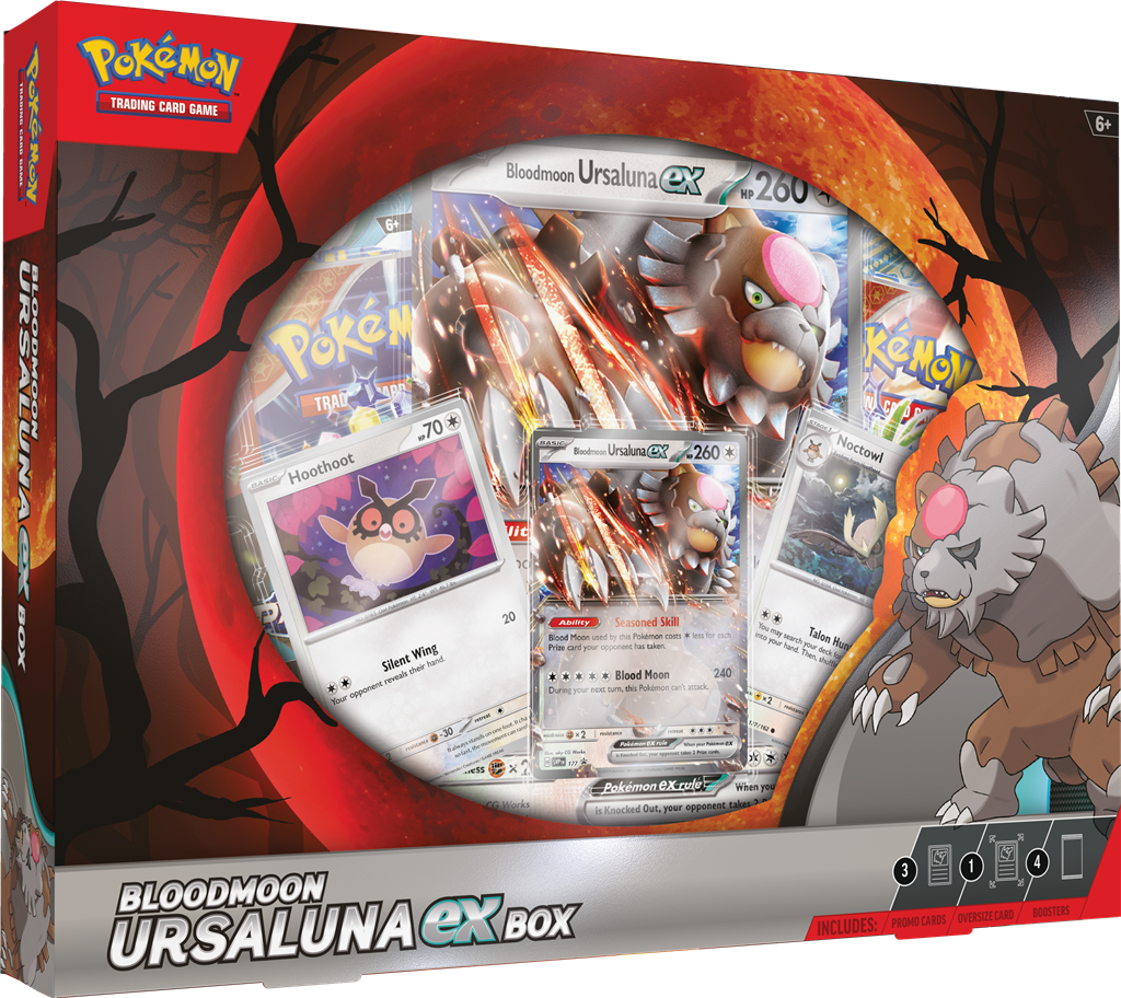 Pokémon TCG Bloodmoon Ursaluna Ex Box