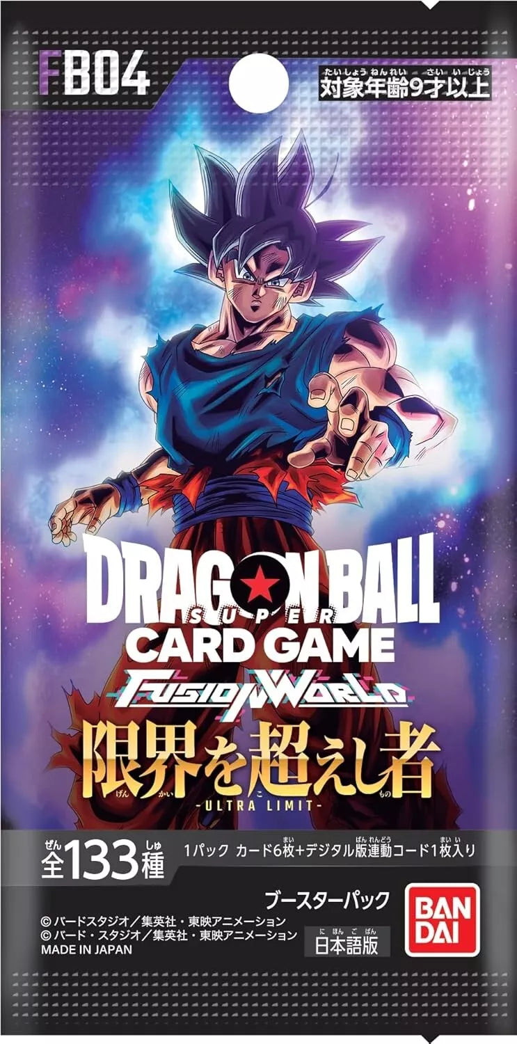 Dragon Ball Super TCG Beyond The Limits FB04 Booster Box [JP]